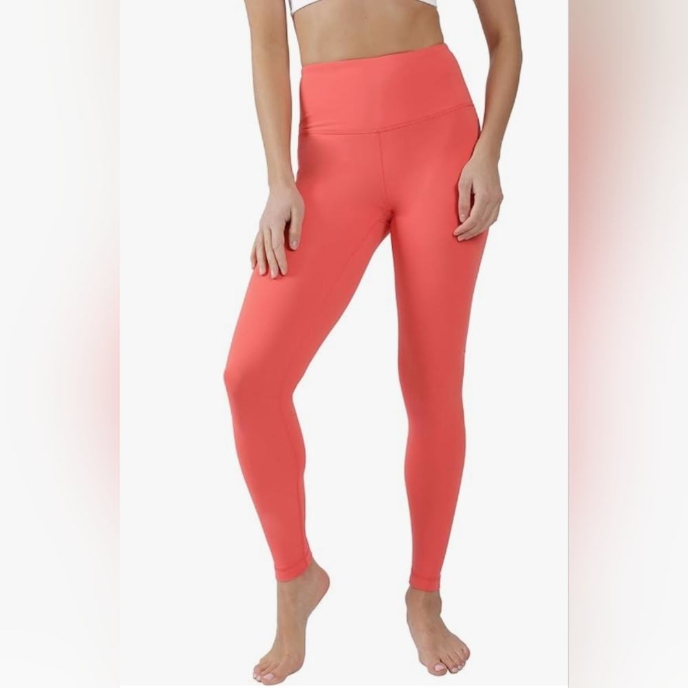 Yogalicious High Waist Ultra Soft Lightweight Leggings - Yoga Pants - Size M